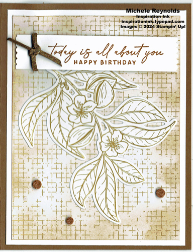 Notes of nature simple vanilla birthday watermark