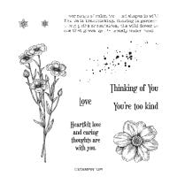 Quiet Meadow Cling Stamp Set