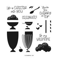 Share A Milkshake Photopolymer Stamp Set (English)