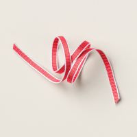 Sweet Sorbet 1/4" (6.4 Mm) Bordered Ribbon