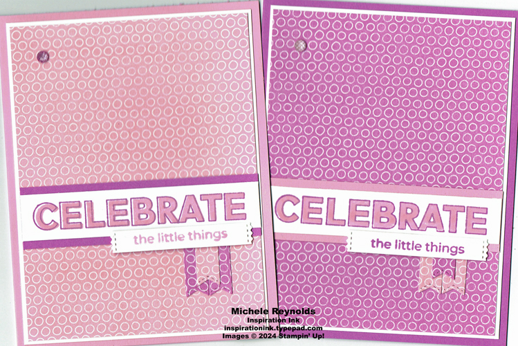 Happy little things celebrate pinks watermark