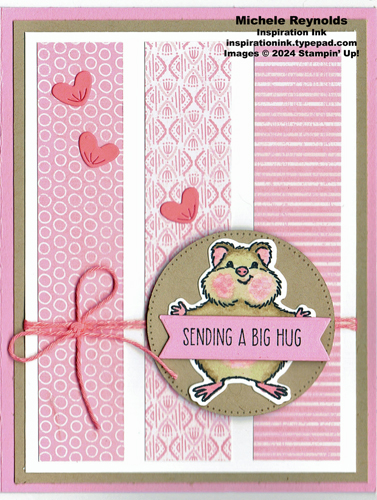 Hearts & hugs huggable hamster watermark