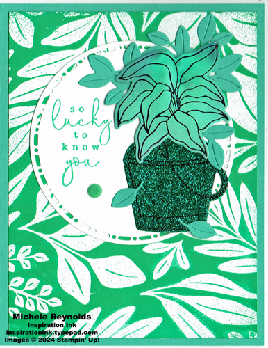 Country flowers can of leaves watermark