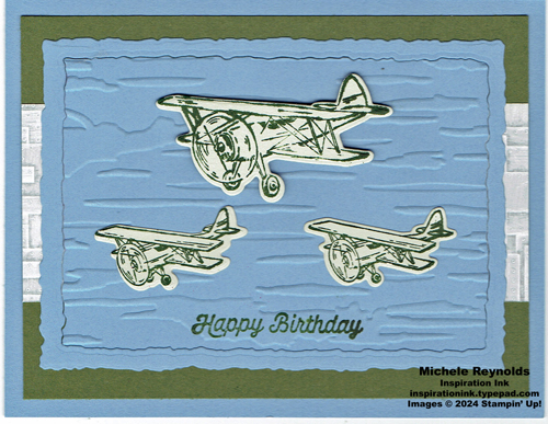 Adventurous sky planes rectangle watermark