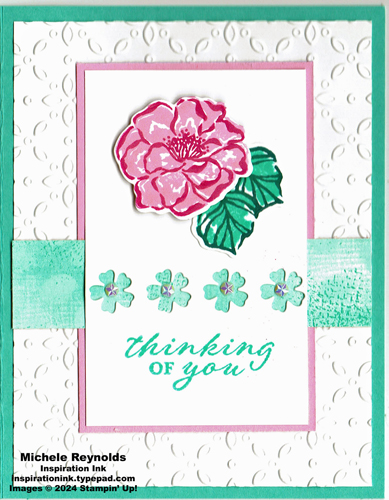 Flowers of beauty peekaboo flowers watermark