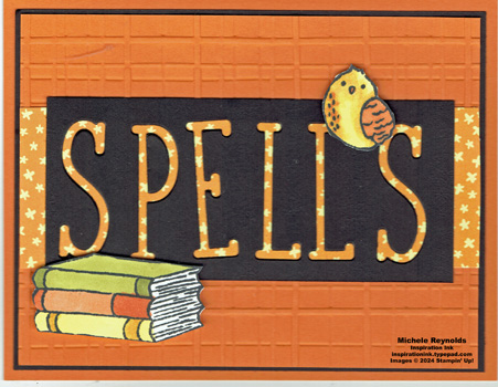 Bird's eye view pumpkin owl spells 350