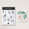 Golden Greenery Photopolymer Stamp Set
