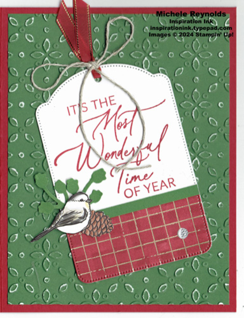 Greetings of the season wonderful time bird watermark