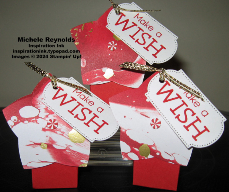 Hooray for surprises peppermint star boxes