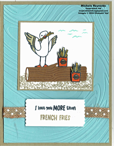 Friendly seagulls fry stealer watermark