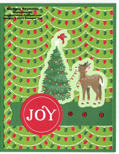 Reindeer days sticker sheet deer tree joy watermark