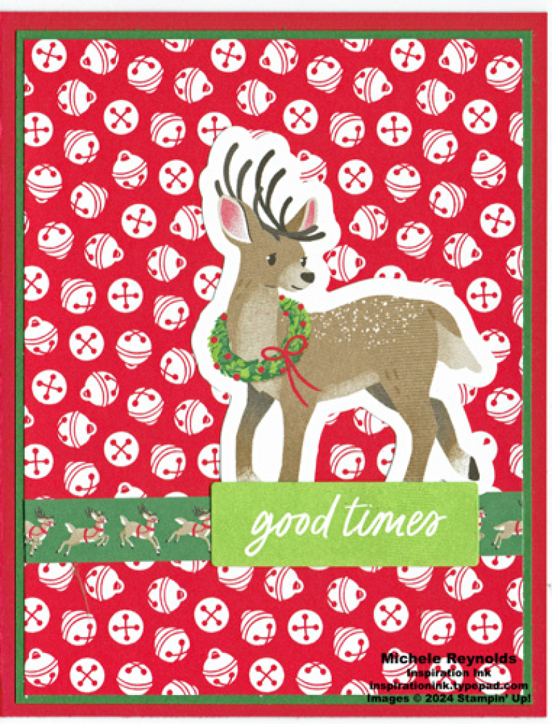 Reindeer days sticker sheet good times deer watermark