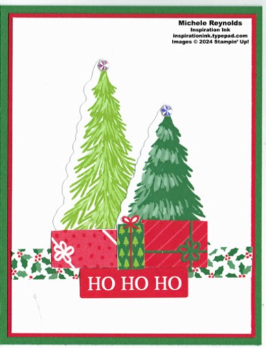 Reindeer days sticker sheet ho ho ho trees watermark