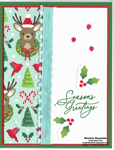 Greetings of the season festive greetings watermark