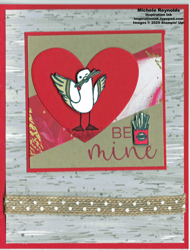 Friendly seagulls be mine watermark