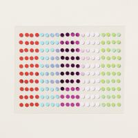 Iridescent Adhesive Backed Discs