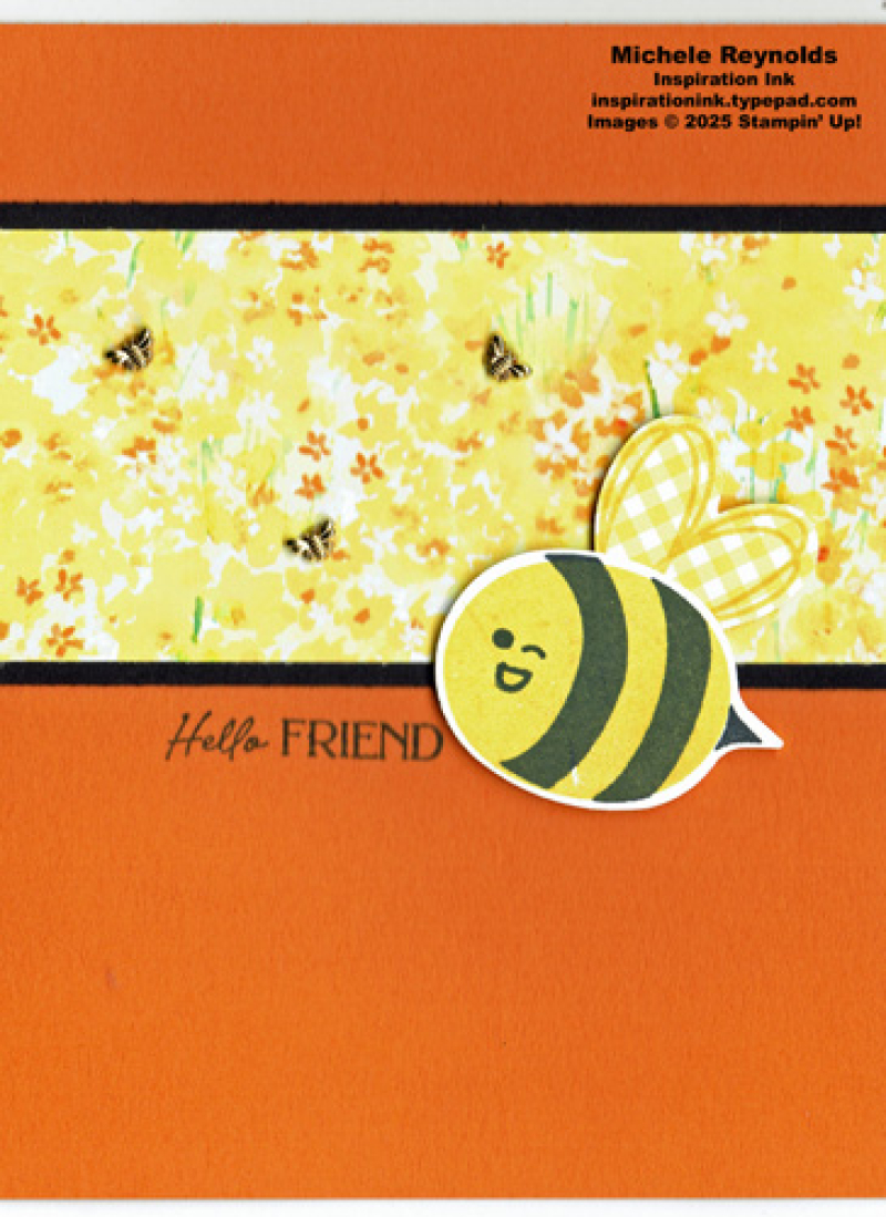 Bee my valentine bright bee friends watermark