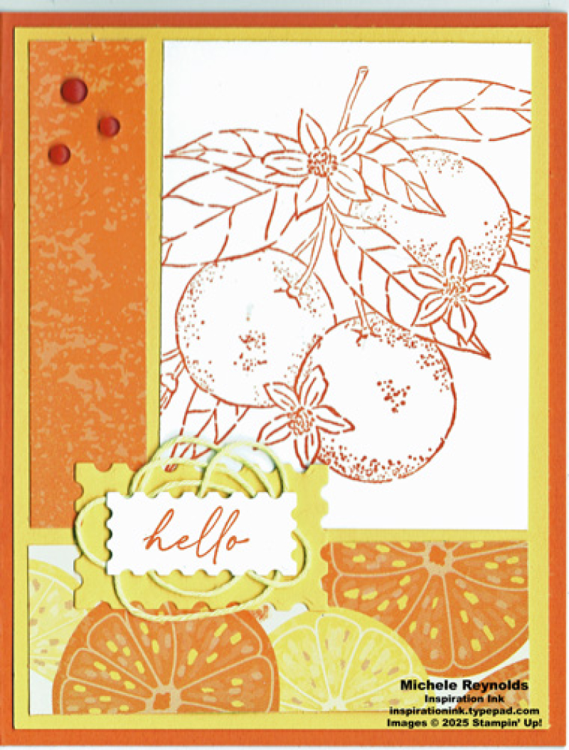 Citrus blooms bright oranges hello watermark