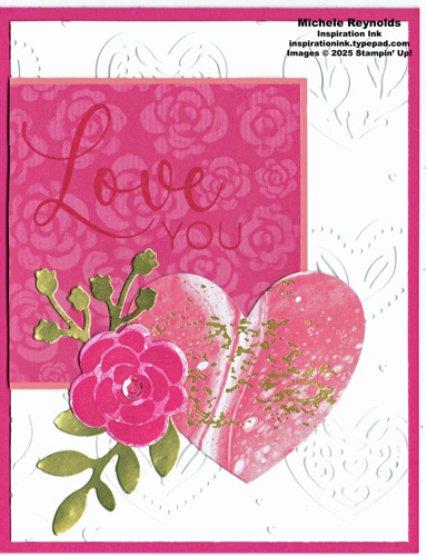 Hearts of elegance rose heart love watermark