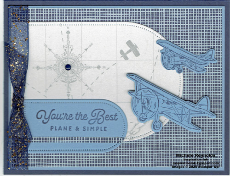 Adventurous sky plane arches watermark