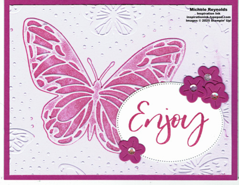 Linked together enjoy butterflies watermark