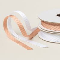 Petal Pink & White 1/4" (6.4 Mm) Diagonal Trim Combo Pack