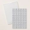Forever Plaid 3 D Embossing Folder Forever Plaid 3 D Embossing Folder