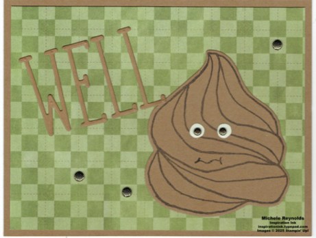 Ice cream swirl well poop watermark