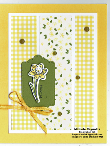 Year of flowers march floral strips watermark