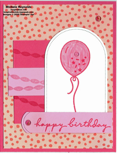 Arched wishes strawberry slush balloon watermark
