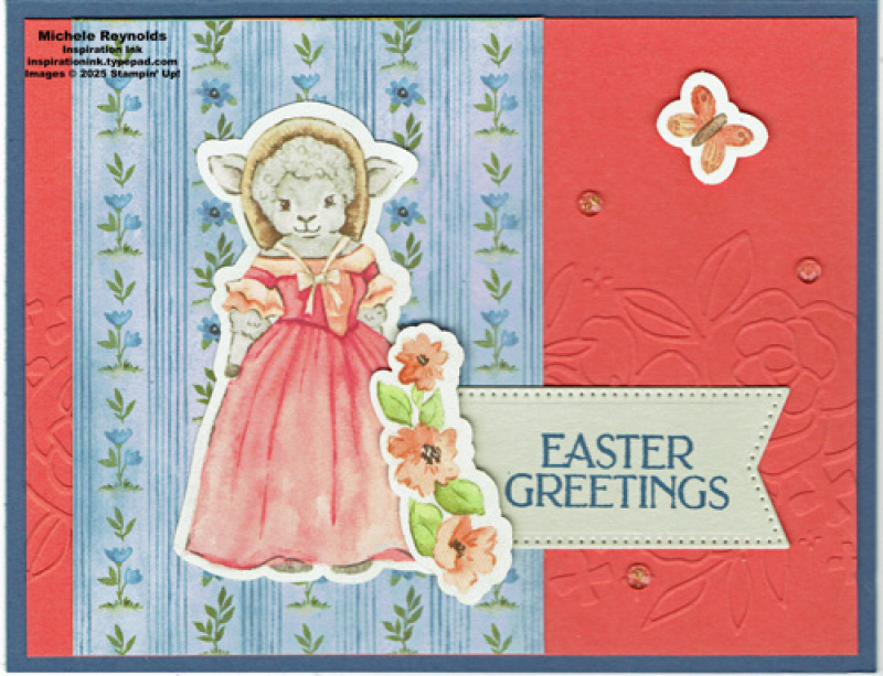 Storybook friends dressy easter lamb watermark