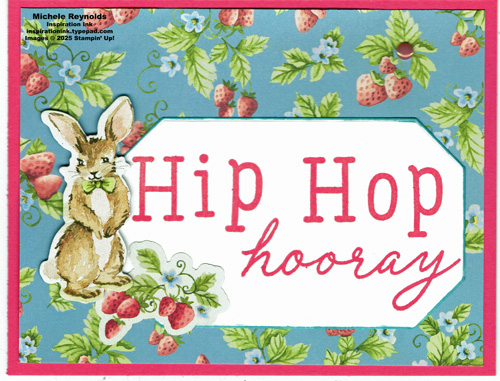 Storybook life strawberry bunny watermark