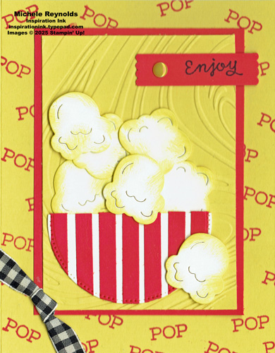 Poppin by bowl of popcorn watermark