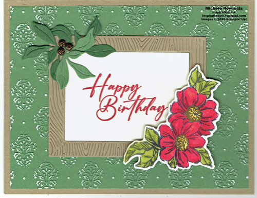 Gallery blooms vintage framed birthday watermark