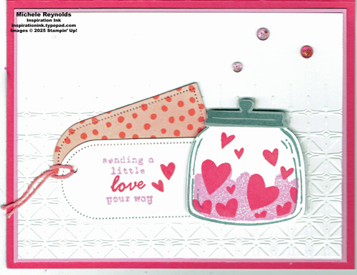 Sweet jar love hearts tags watermark
