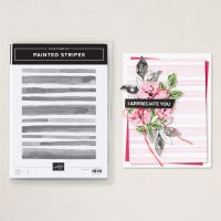 Painted Stripes Cling Stamp Set [ 165437 ]