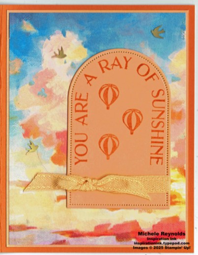 Everyday arches sunny sky balloons watermark