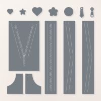 All Zipped Up Dies [ 165401 ]