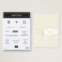 Tags To Go Cling Stamp Set (English) [ 165569 ]
