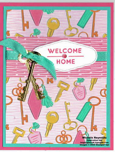 Tags to go crossed keys welcome watermark