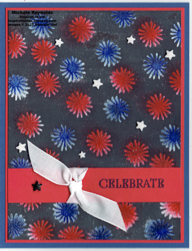 Sunshine vibes fireworks celebration watermark