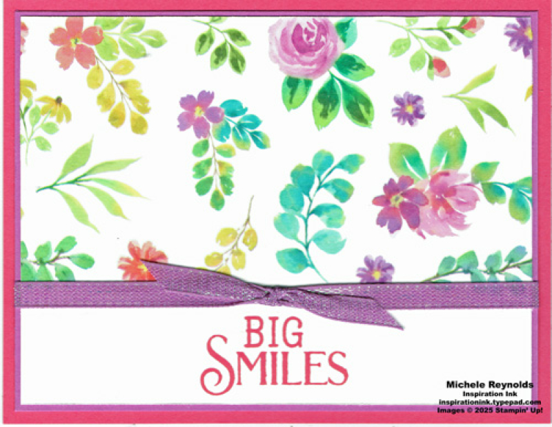 Storybook life floral smiles watermark