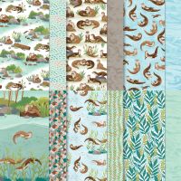 Otterly Adorable 12" X 12" (30.5 X 30.5 Cm) Designer Series Paper [ 164936 ]