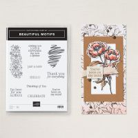 Beautiful Motifs Photopolymer Stamp Set (English) [ 165198 ]