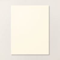 Very Vanilla 8 1/2" X 11" Cardstock [ 166784 ]