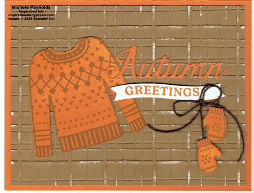 Stay warm autumn chill watermark