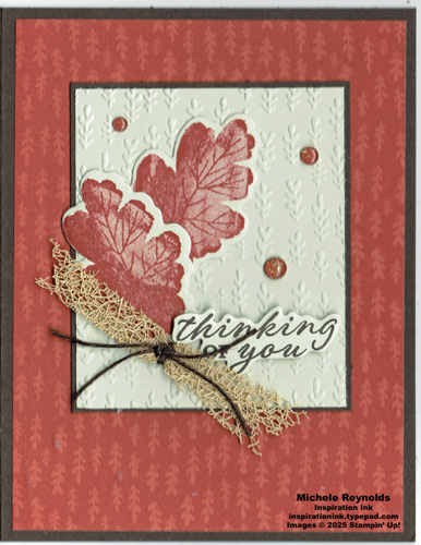 Gathering moments leaf thoughts watermark