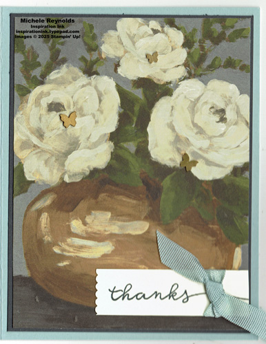 Blooming phrases floral vase thanks watermark