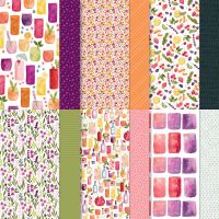 Celebratory Sips 12" X 12" (30.5 X 30.5 Cm) Designer Series Paper [ 165586 ]